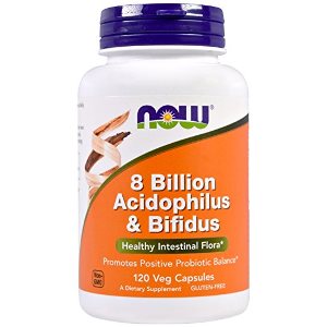 Healthy Intestinal Flora is key to a strong immune system. Recharge your intestinal flora with Acidophilus/Bifidus 8 Billion from Now and feel your symptoms melt away..